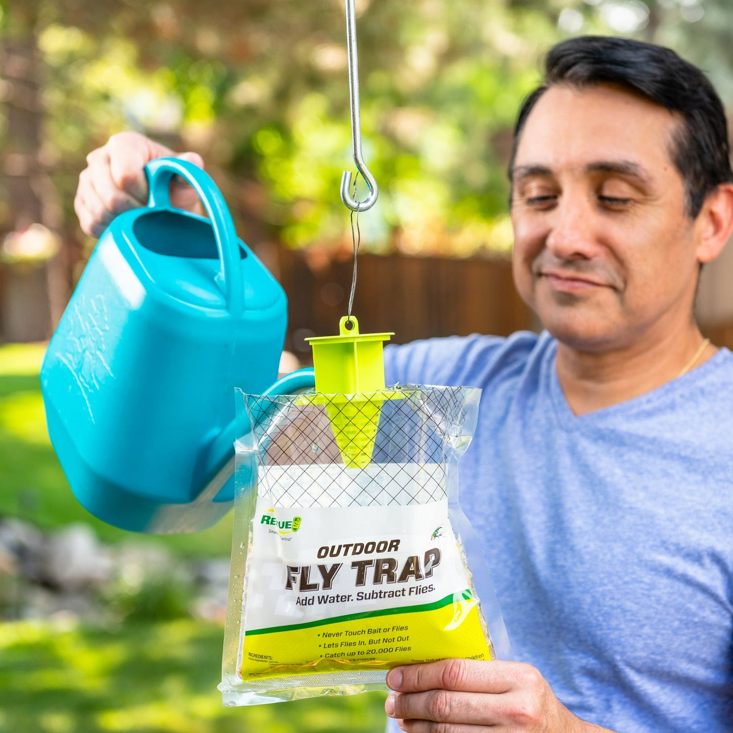 🔥Last Day: 49% OFF🔥The Fly Hunter - Giant Hanging Bag Trap - Effortless Fly Control