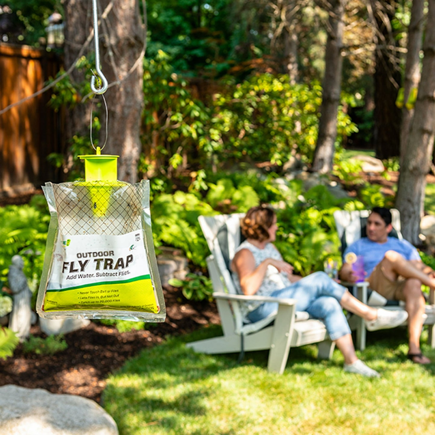 🔥Last Day: 49% OFF🔥The Fly Hunter - Giant Hanging Bag Trap - Effortless Fly Control