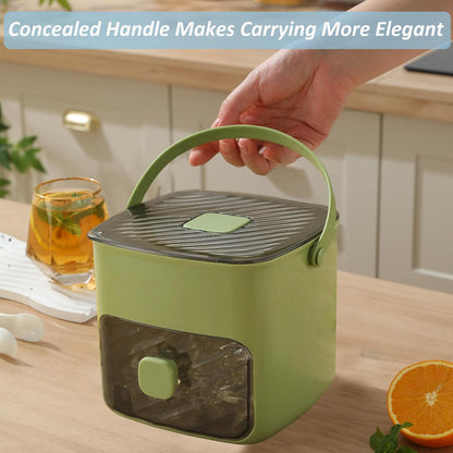 ⏰Last Day Promotion 49% 🔥🧊❄️Ice Cube Tray with Lid and Bin – Make Ice-Making Simple