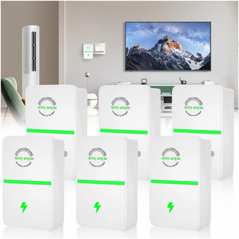 ⚡Intelligent energy-saving device - reduces energy costs - stabilizes voltage🔥