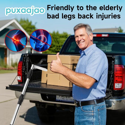 ⏰Last Day Promotion 49% 🔥Magnetically Mounted 5' Telescoping Truck Bed Cargo Retrieval Hook
