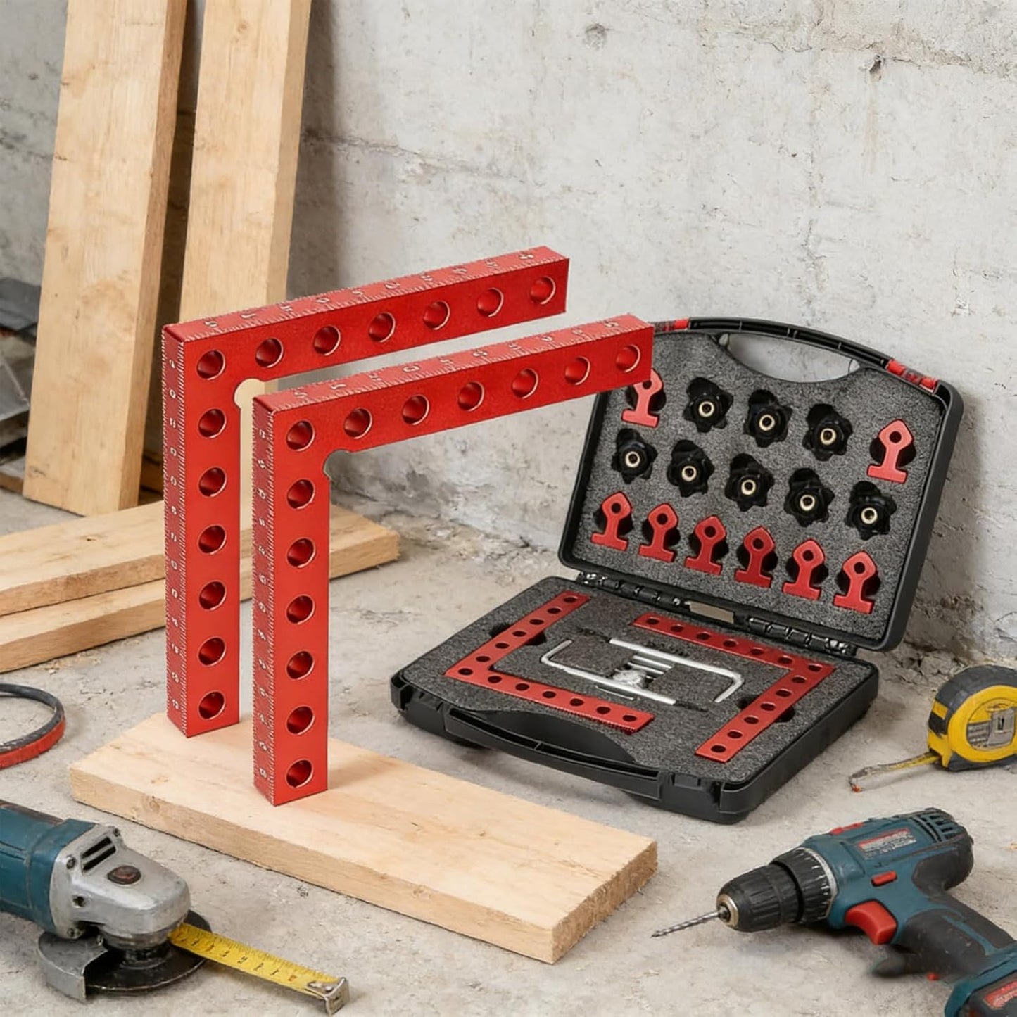 ⏰Last Day Promotion 49% 🔥 90 Degree Positioning Squares Right Angle Clamps（3 Pack)