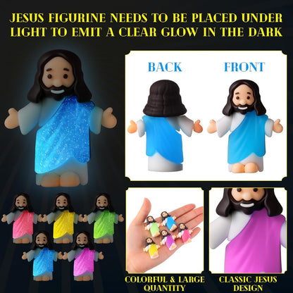 ⏰Last Day Promotion 49% 🔥50 sets of mini Jesus glowing figurines