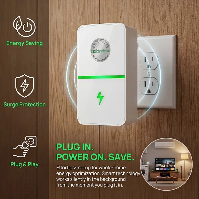 ⚡Intelligent energy-saving device - reduces energy costs - stabilizes voltage🔥