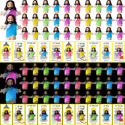 ⏰Last Day Promotion 49% 🔥50 sets of mini Jesus glowing figurines