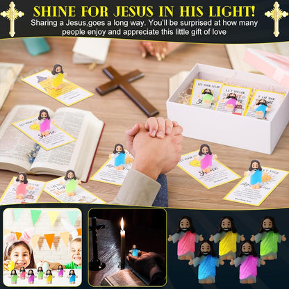 ⏰Last Day Promotion 49% 🔥50 sets of mini Jesus glowing figurines