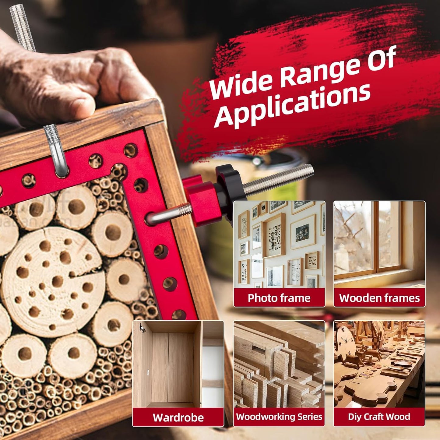 ⏰Last Day Promotion 49% 🔥 90 Degree Positioning Squares Right Angle Clamps（3 Pack)