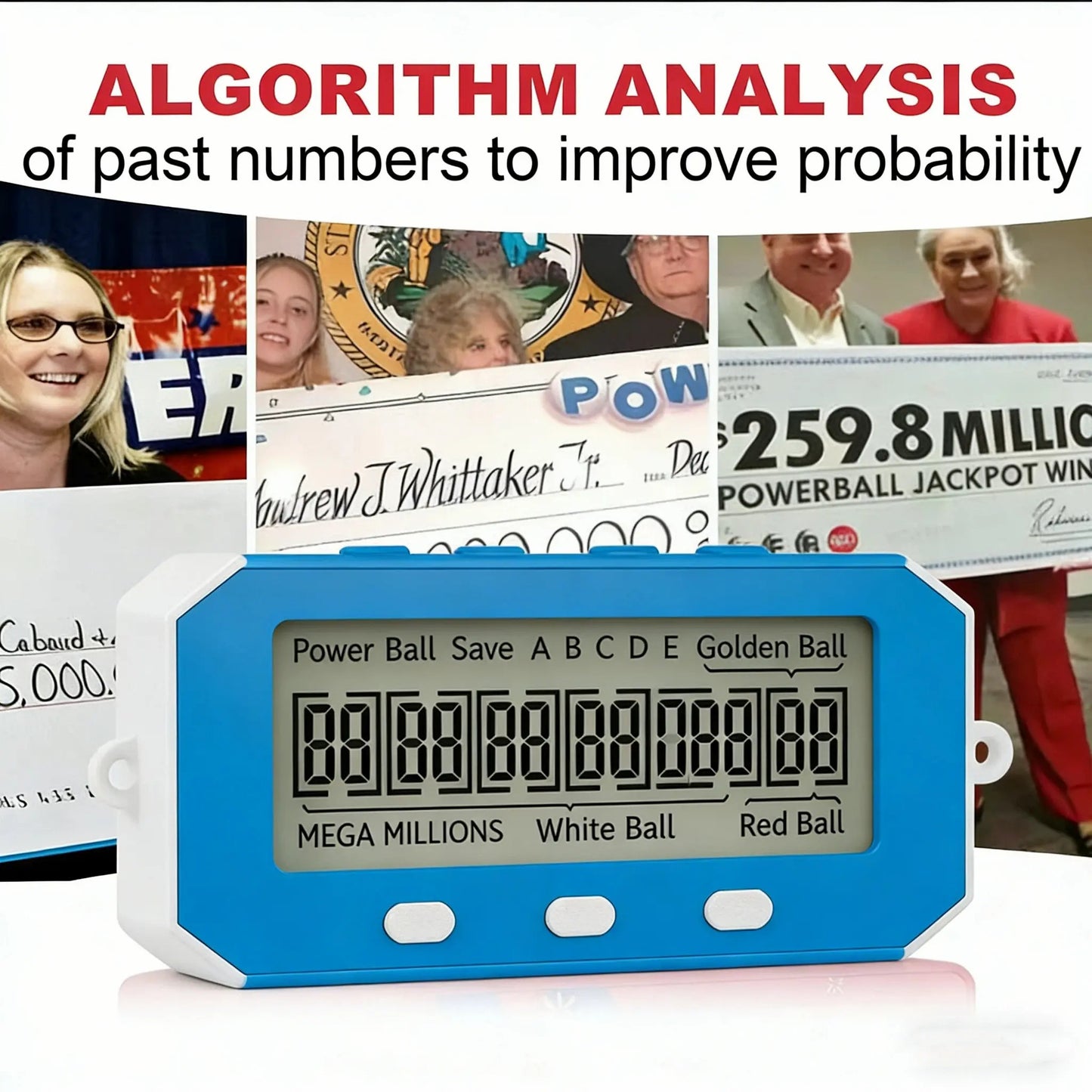 🔥Last Day: 49% OFF✨AI lottery number selection machine