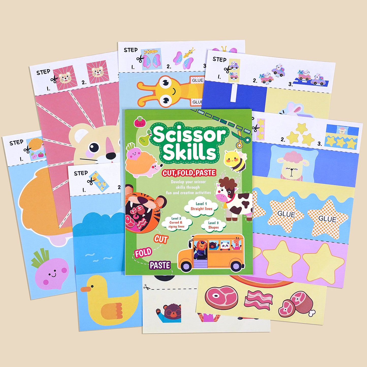 ⏰Last Day Promotion 49% 🔥Children's Scissors Fun - Art and Craft Activities