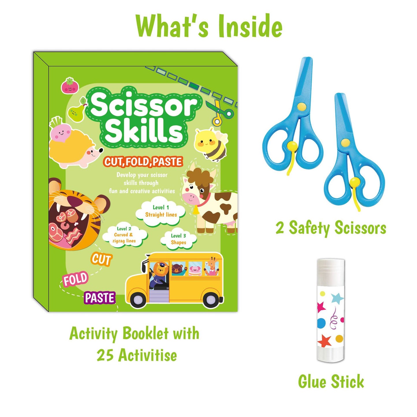 ⏰Last Day Promotion 49% 🔥Children's Scissors Fun - Art and Craft Activities