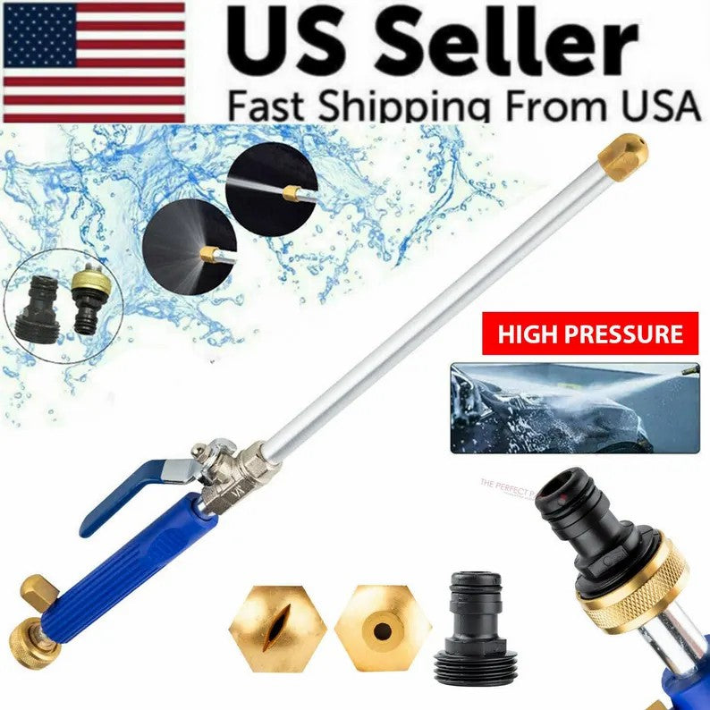 ⏰Last Day Promotion 49% 🔥Jet Nozzle Power Washer for Garden Hose, Includes 2 High-Pressure Nozzles and Quick Connectors