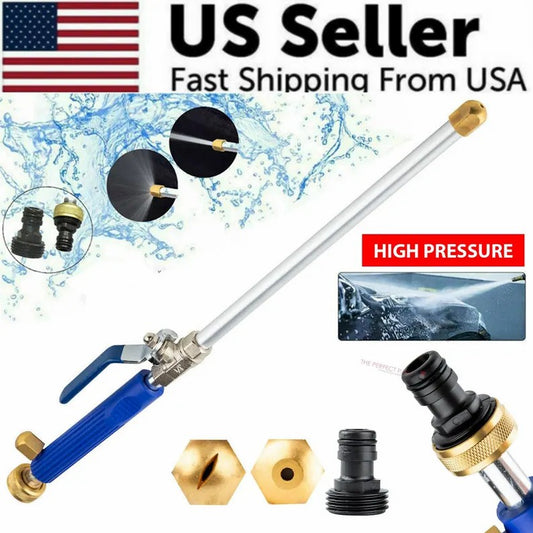 ⏰Last Day Promotion 49% 🔥Jet Nozzle Power Washer for Garden Hose, Includes 2 High-Pressure Nozzles and Quick Connectors